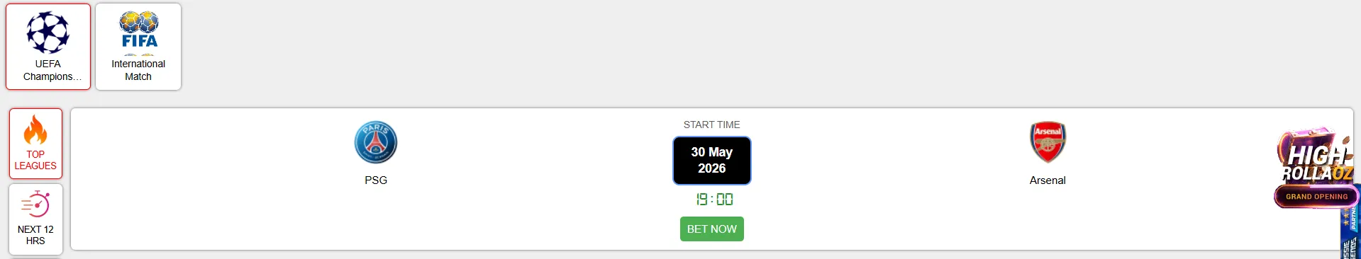 Sports Betting at TrueBlueBets Casino